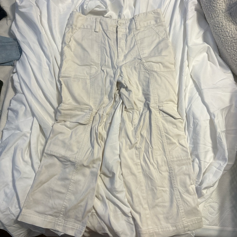 Rafaella women's Off-White Cargo Pants